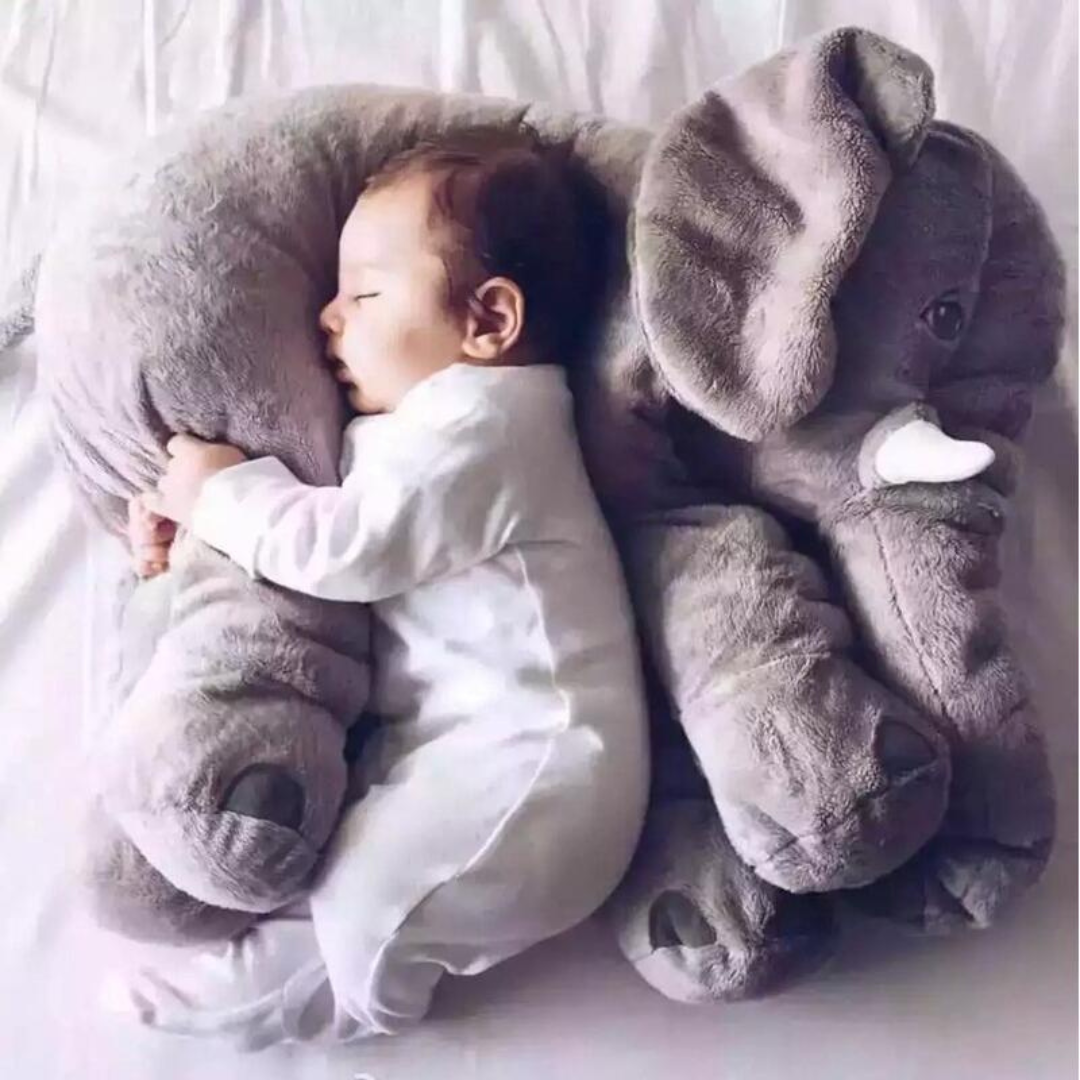 SnuggleTrunk | Soft Plush Elephant Cuddle Cushion