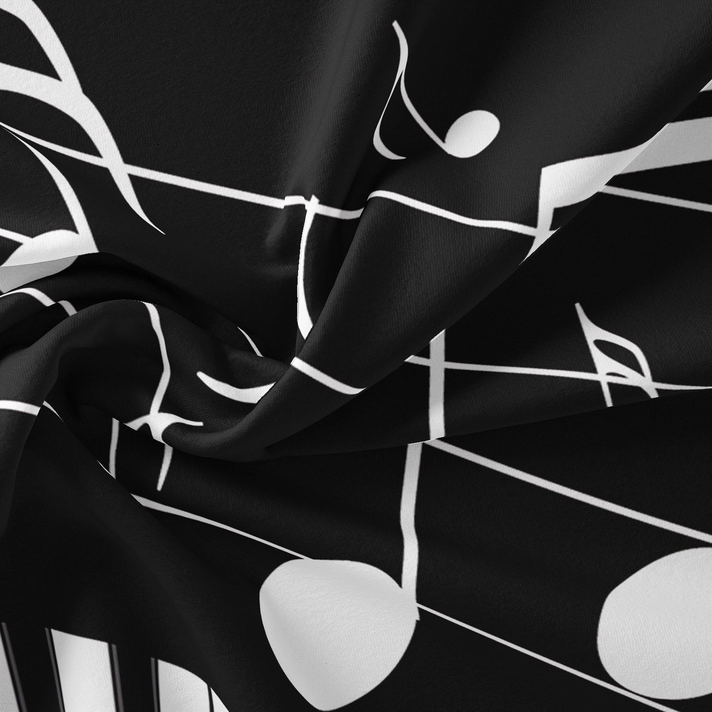 Melodia Harmony | Musical Piano Notes Duvet Cover Bedding Set