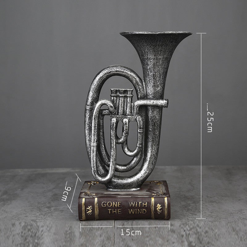 Melodic Masterpiece | Retro Resin Band Sculptures