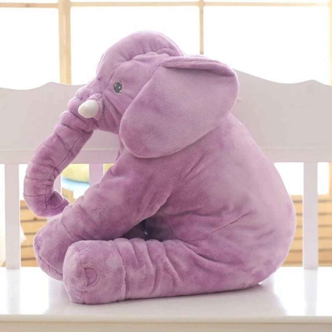SnuggleTrunk | Soft Plush Elephant Cuddle Cushion