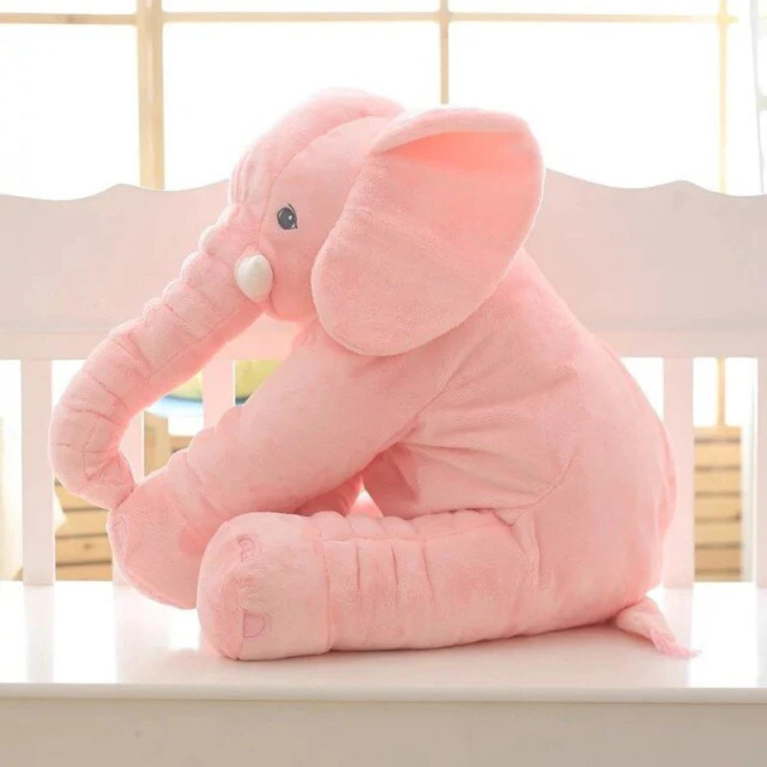 SnuggleTrunk | Soft Plush Elephant Cuddle Cushion