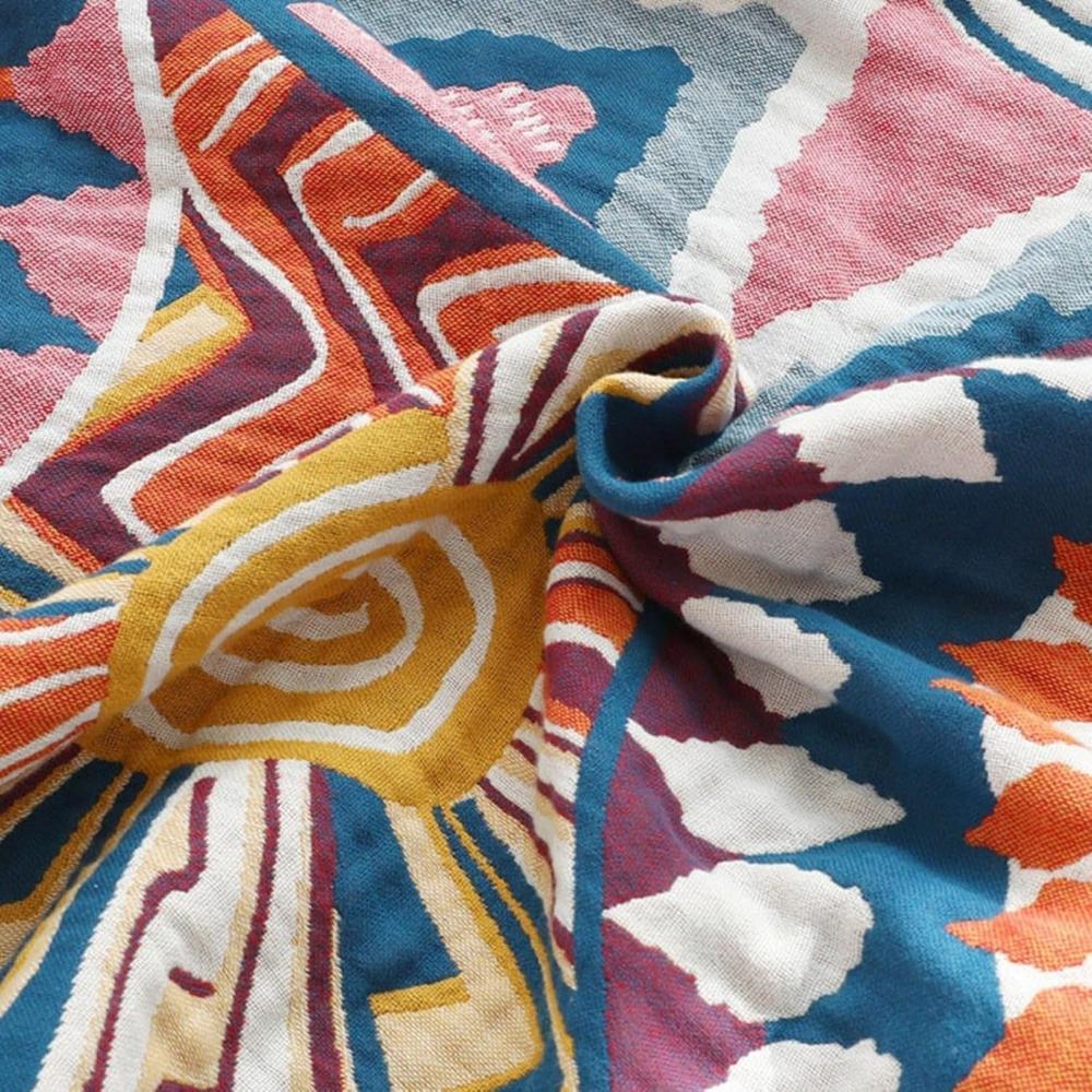 RadiantSun | Cotton Throw – Warmth and Vibrance in Every Thread