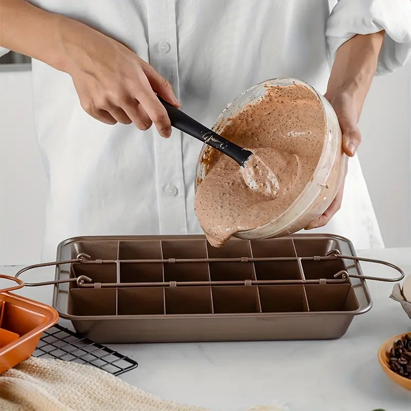 Baker’s Delight | Non-Stick Brisé Brownie Pan