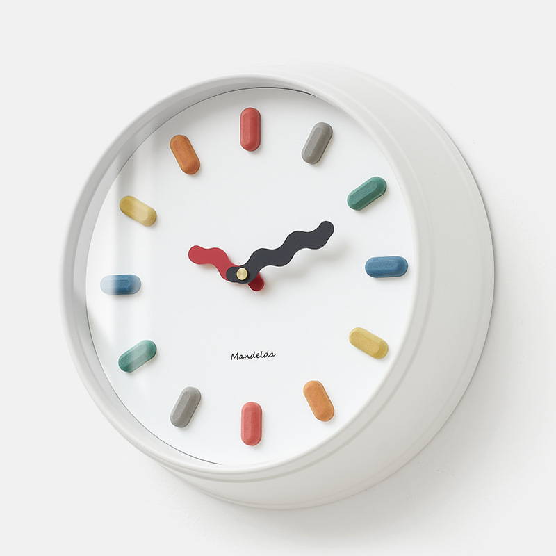 FunTime | Vibrant 3D Nordic Wall Clock