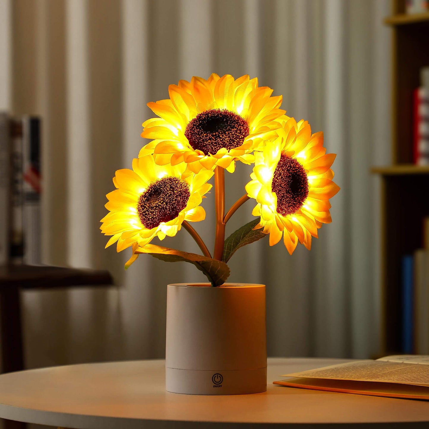 SunGlow | Sparkling Sunflower Table Lamp
