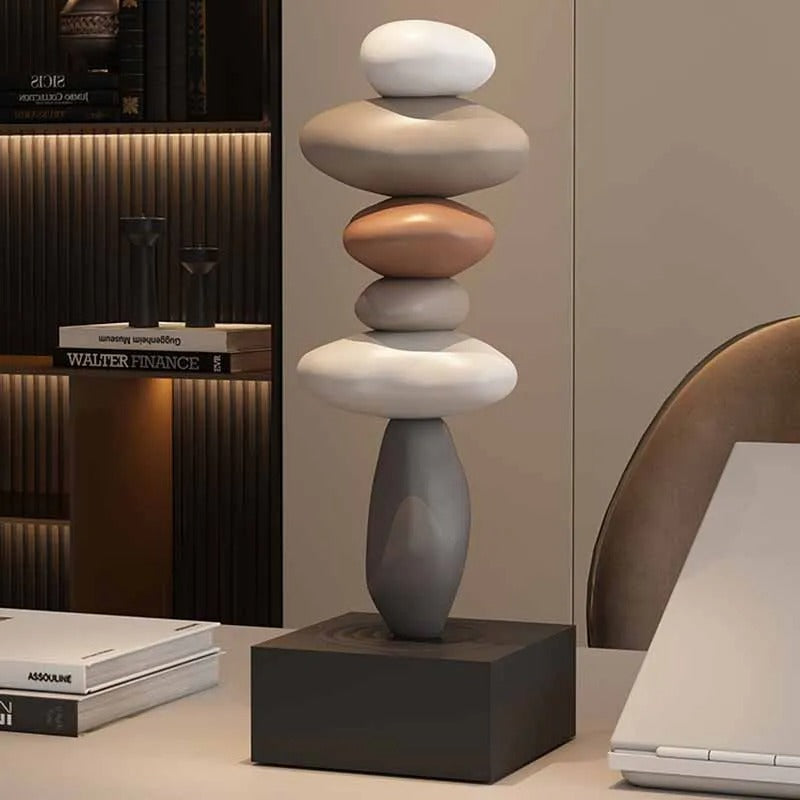 ZenStack | Tranquil Balancing Stone Sculpture