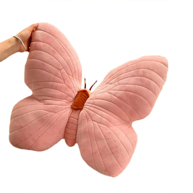 Butterfly Plush Cushion | Soft, Whimsical Accent