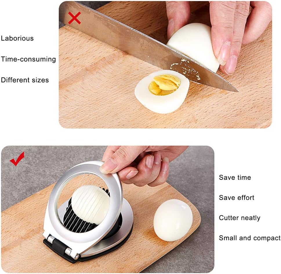 SwiftSlice | Stainless Steel Egg Slicer