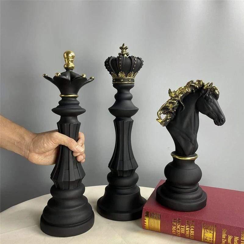 KansaiKnight | Elegant Handcrafted Chess Piece Sculpture