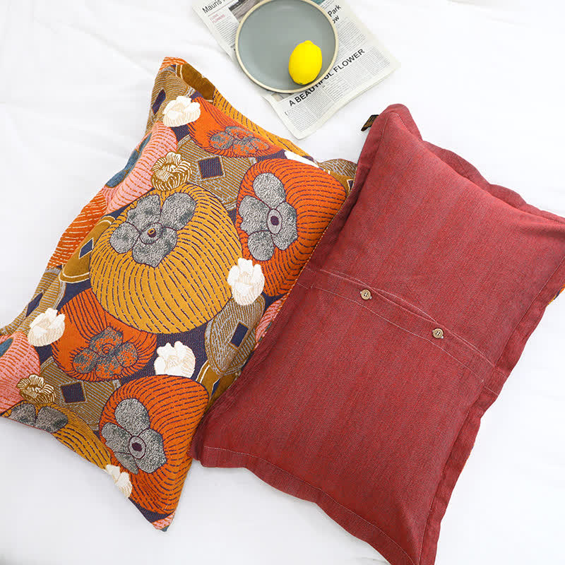 Persimmon Bliss | Soft & Breathable Reversible Cotton Gauze Quilt