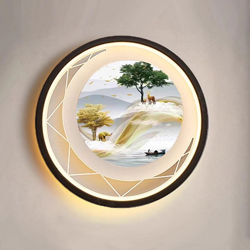 LumiFrame | Modern LED Wall Lamp for Decorative Artwork Lighting