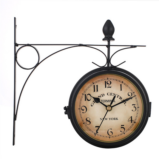 HeritageTime | Vintage Grand Central Wall Clock