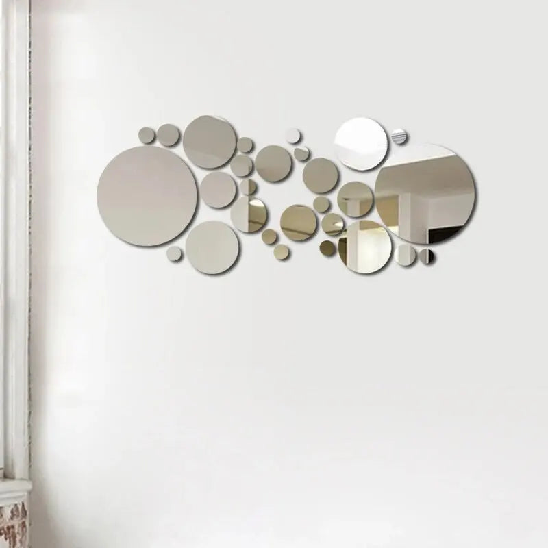 Reflect & Shine | Decorative Acrylic Mirror Wall Decal