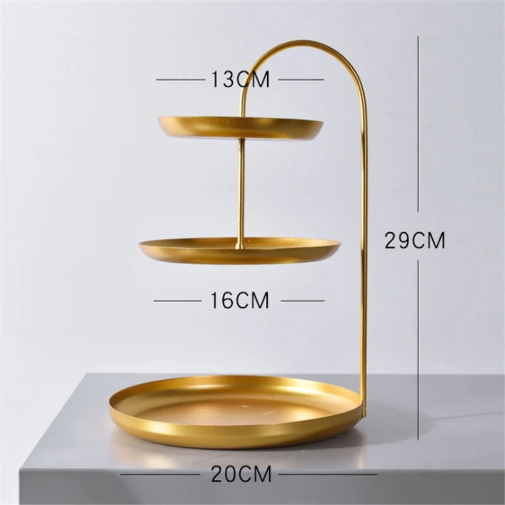 GoldLux | Elegant Storage Rack