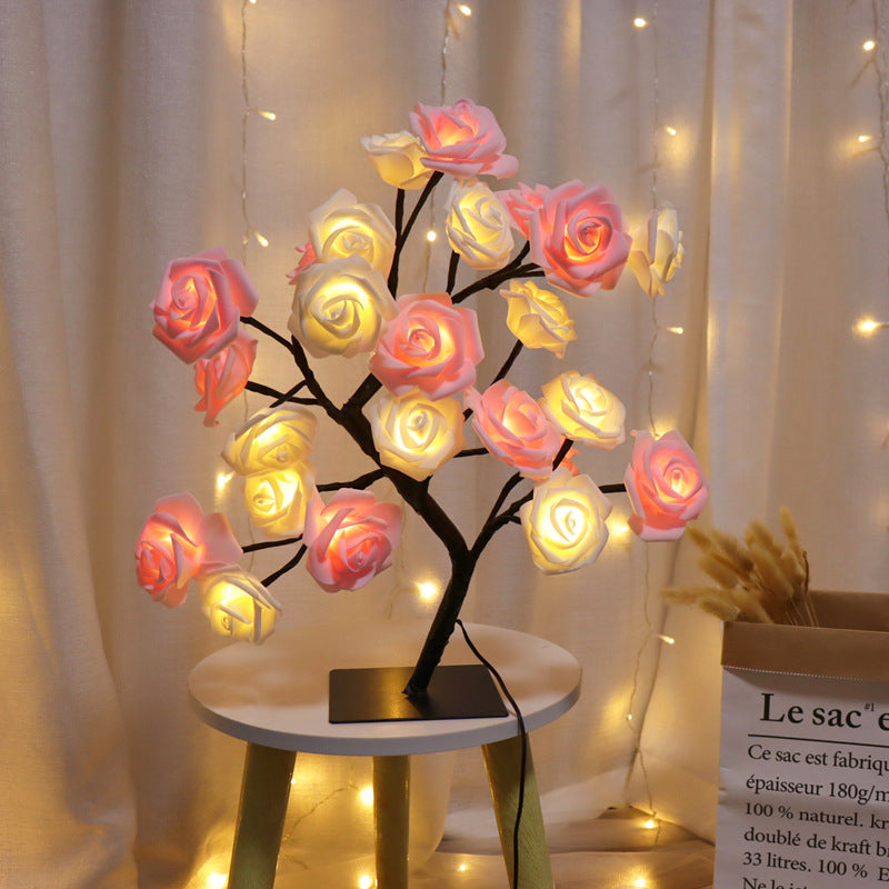 Enchanting Rose Tree | Table Lamp