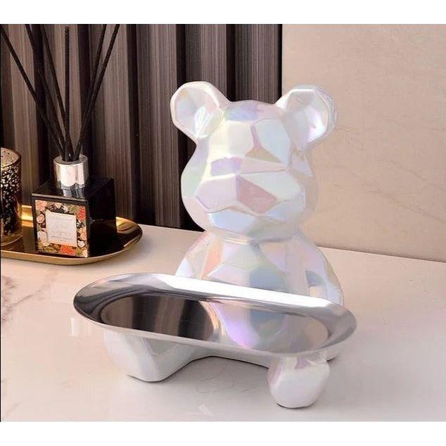 Minimalist Beast | Sleek Bear Figurine