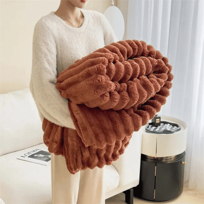 CozyNest | Ultra-Soft Warm Fleece Throw Blanket