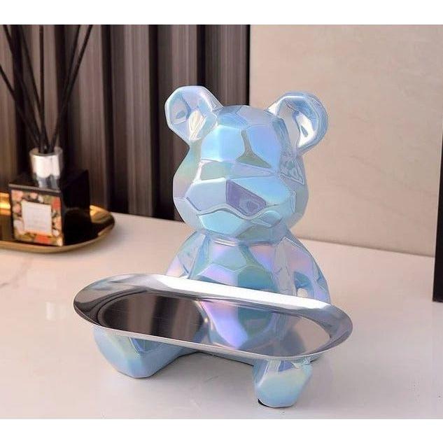 Minimalist Beast | Sleek Bear Figurine