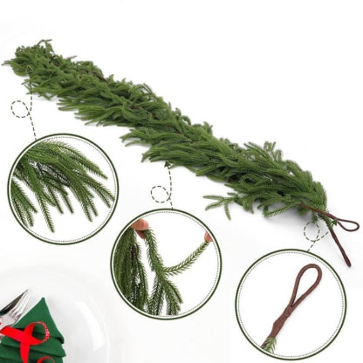 Forest Grace | Handcrafted Cascading Pine Garland