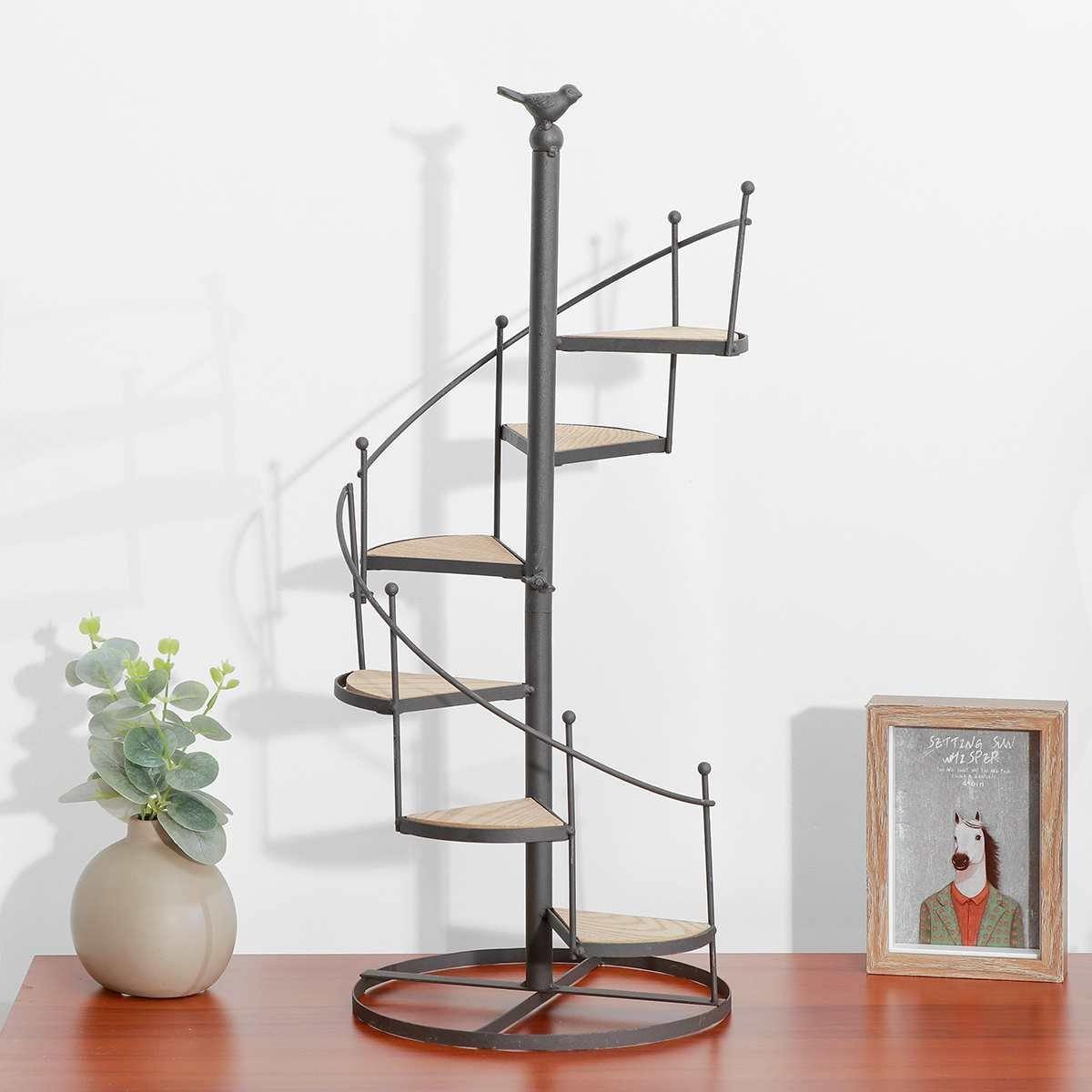 Botanic Spiral | Elegant Iron Plant Stand