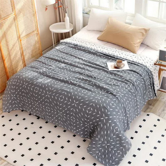 BreezeLeaf | Ultra-Soft Gauze Throw