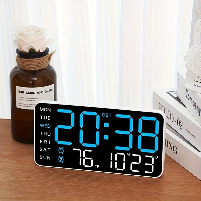 Digitix Glow | Modern Digital Wall Clock