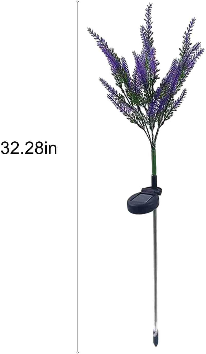 LumiLavender | Solar-Powered Lavender Garden Lights