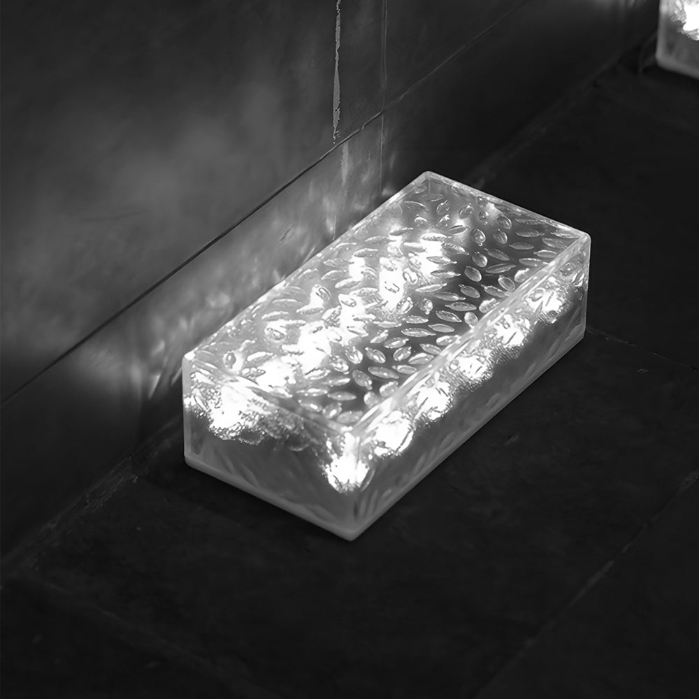 GlowBrick | Modern & Elegant Solar Ice Brick Light