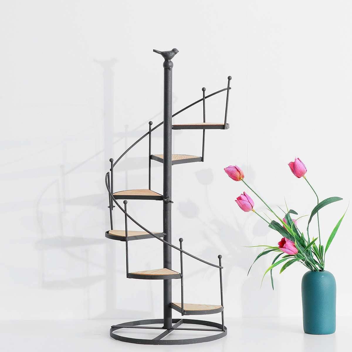 Botanic Spiral | Elegant Iron Plant Stand