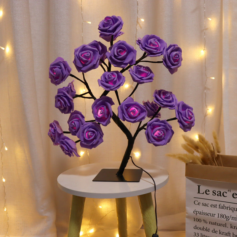 Enchanting Rose Tree | Table Lamp