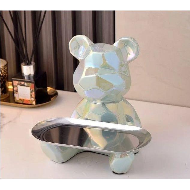 Minimalist Beast | Sleek Bear Figurine