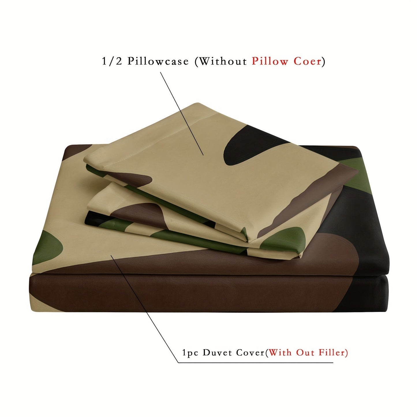 StealthComfort | Soft & Stylish Camouflage Duvet Cover Set