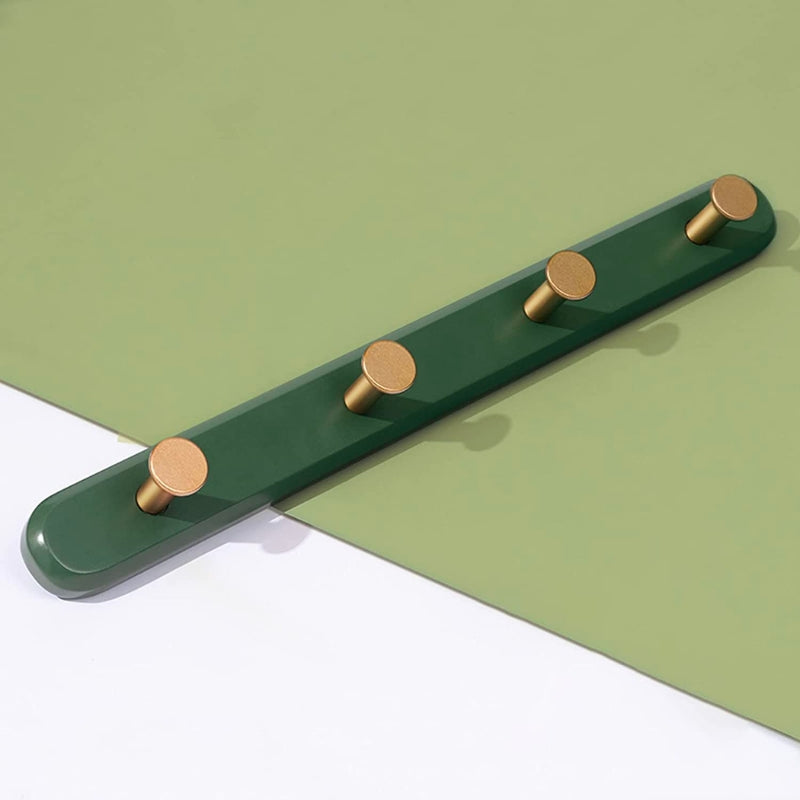EleganceHome | Gold Hook Wall Coat Rack