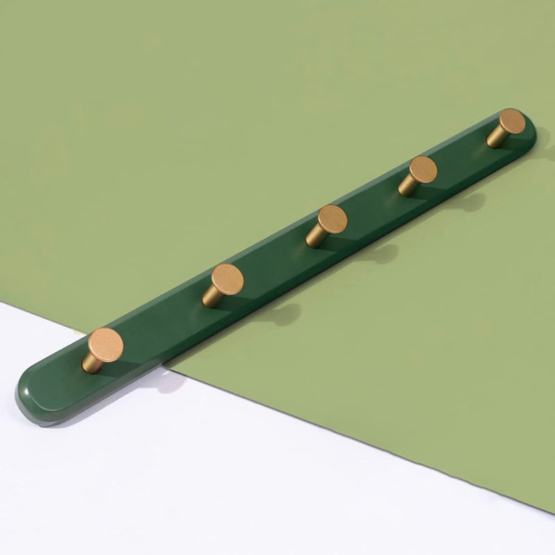 EleganceHome | Gold Hook Wall Coat Rack