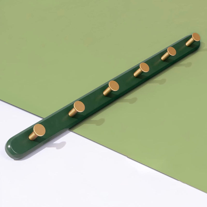 EleganceHome | Gold Hook Wall Coat Rack
