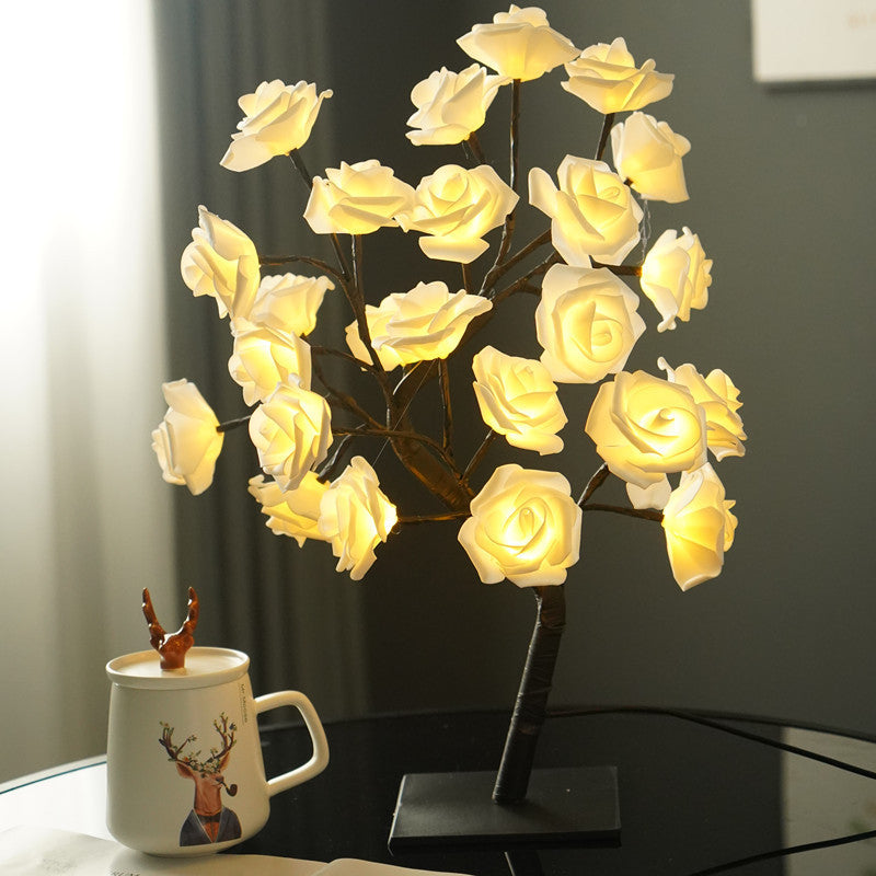 Enchanting Rose Tree | Table Lamp