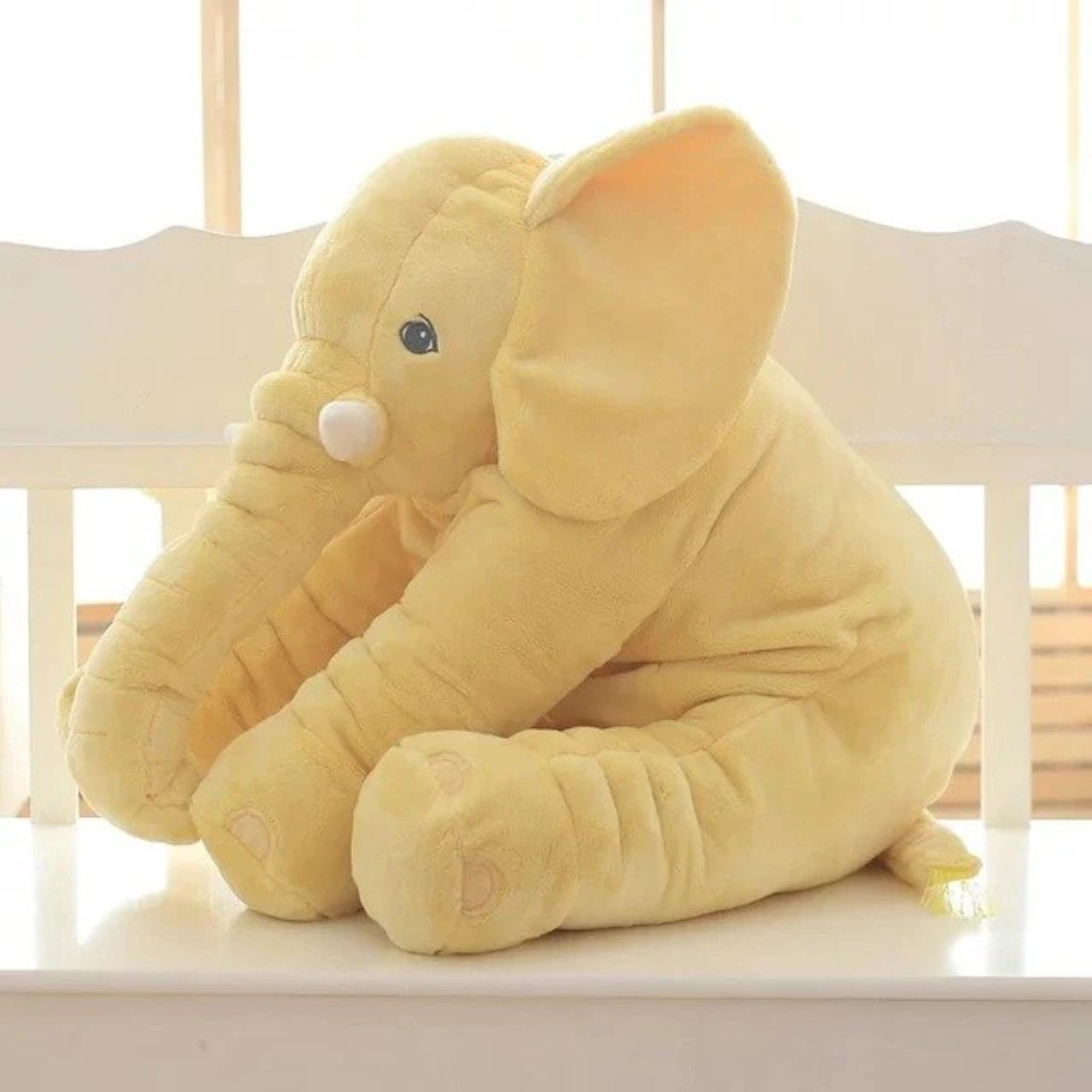 SnuggleTrunk | Soft Plush Elephant Cuddle Cushion