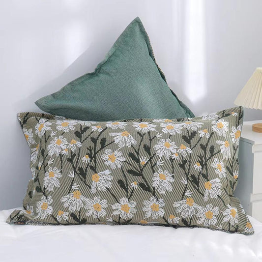 MeadowGlow | Daisy-Inspired Flair Pillow Covers