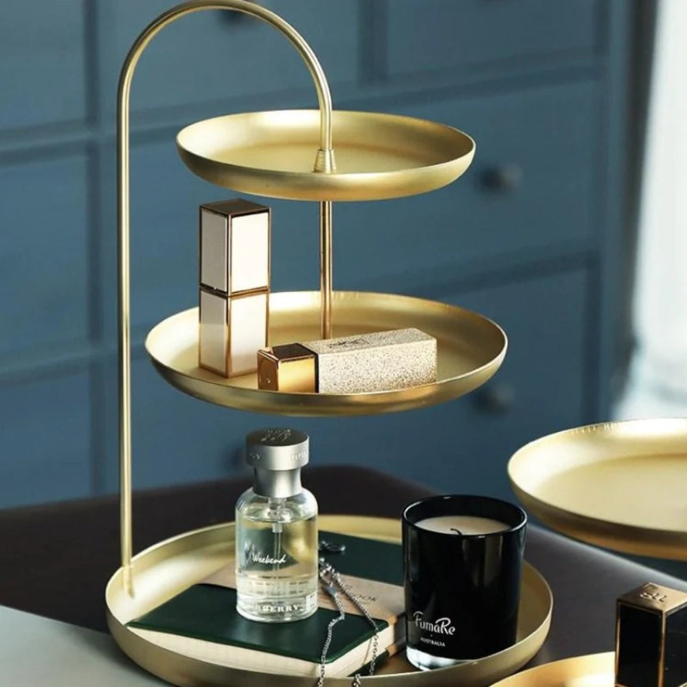 GoldLux | Elegant Storage Rack