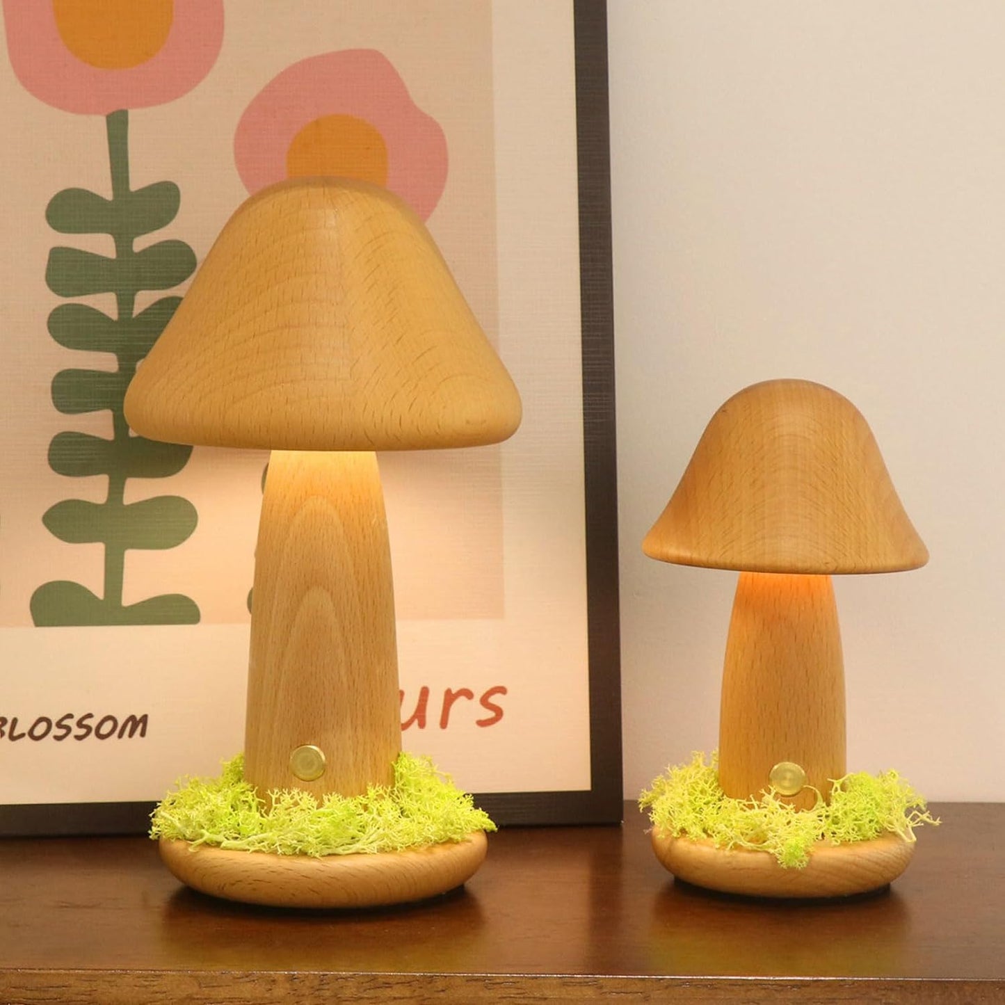 MysticMushroom | Enchanting Rotating Mushroom Lamp