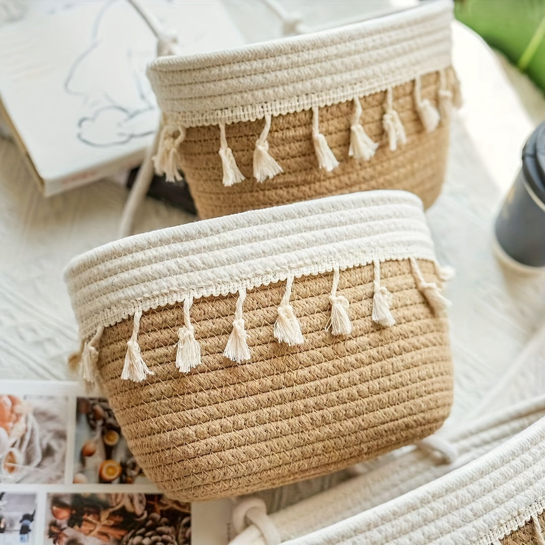 LoomCraft | 3-Tier Hanging Storage Basket