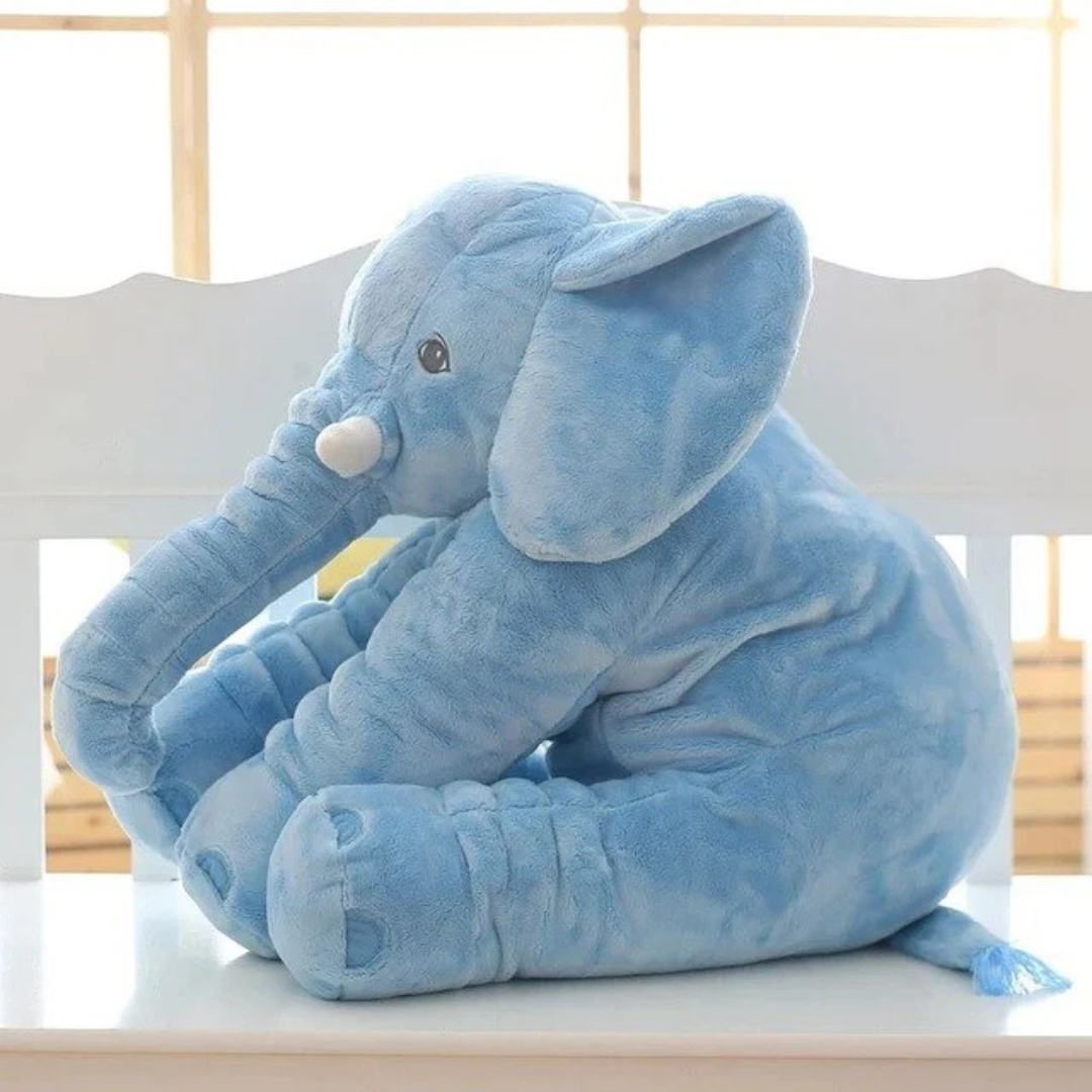 SnuggleTrunk | Soft Plush Elephant Cuddle Cushion