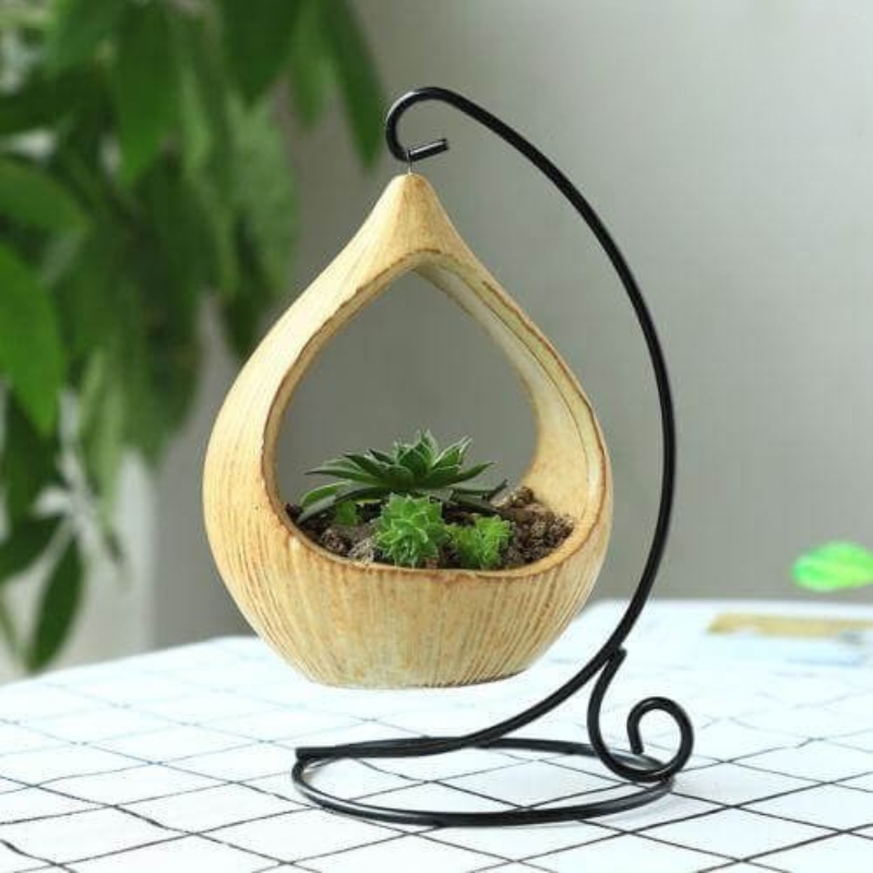 FloatGlass | Modern Hanging Triangle Planter