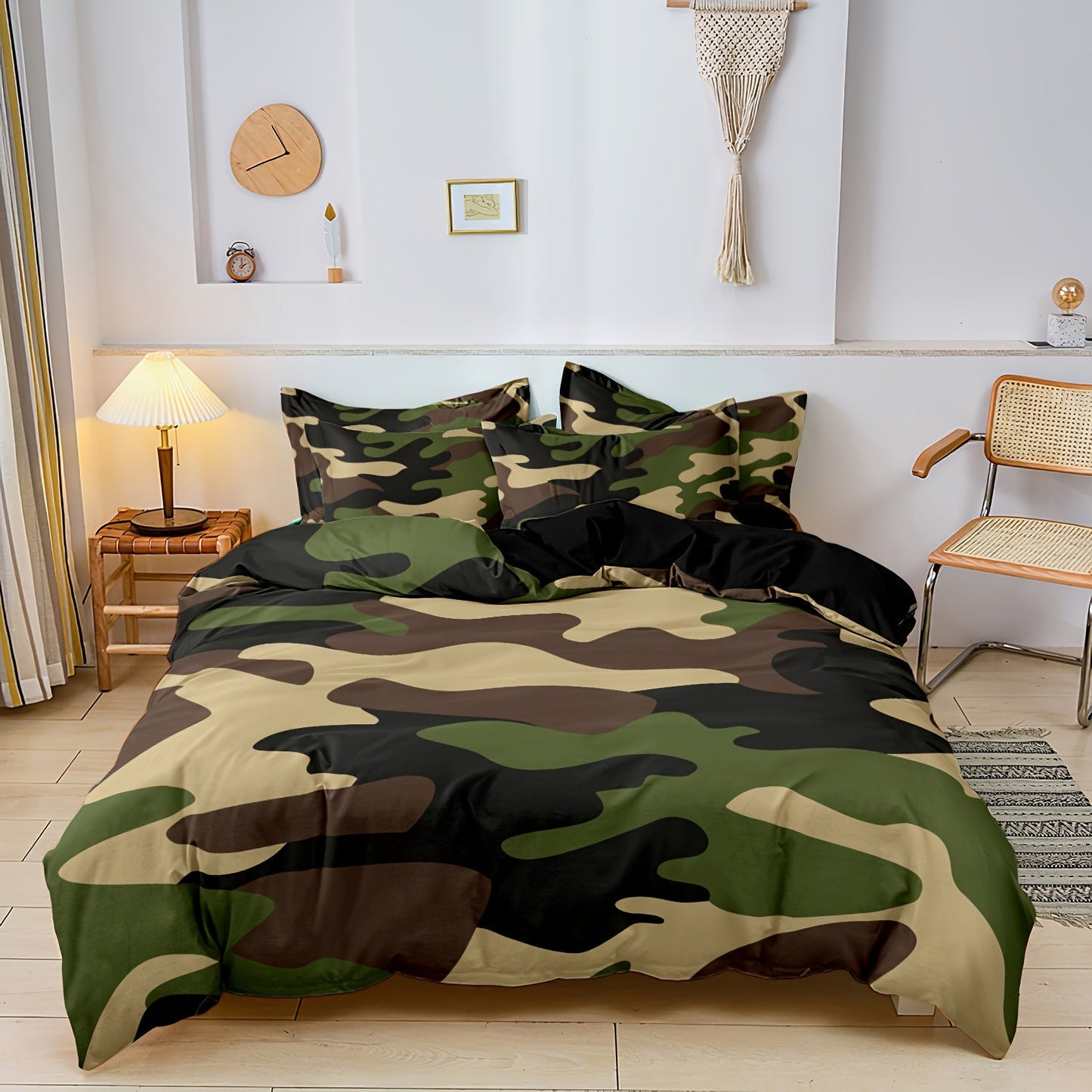StealthComfort | Soft & Stylish Camouflage Duvet Cover Set
