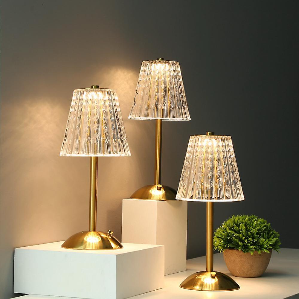 GoldLume | Elegant Crystal Table Lamp