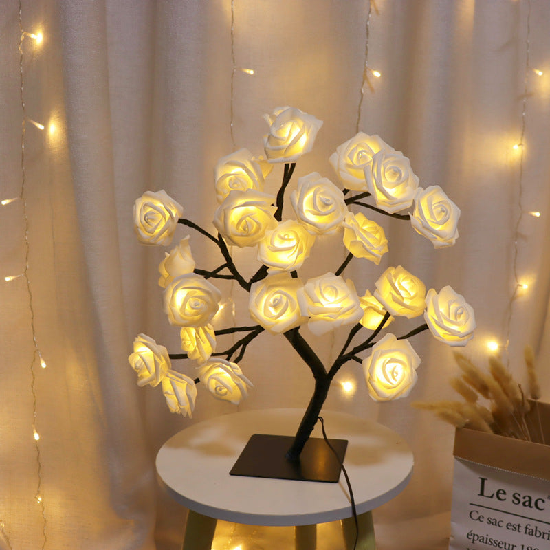 Enchanting Rose Tree | Table Lamp