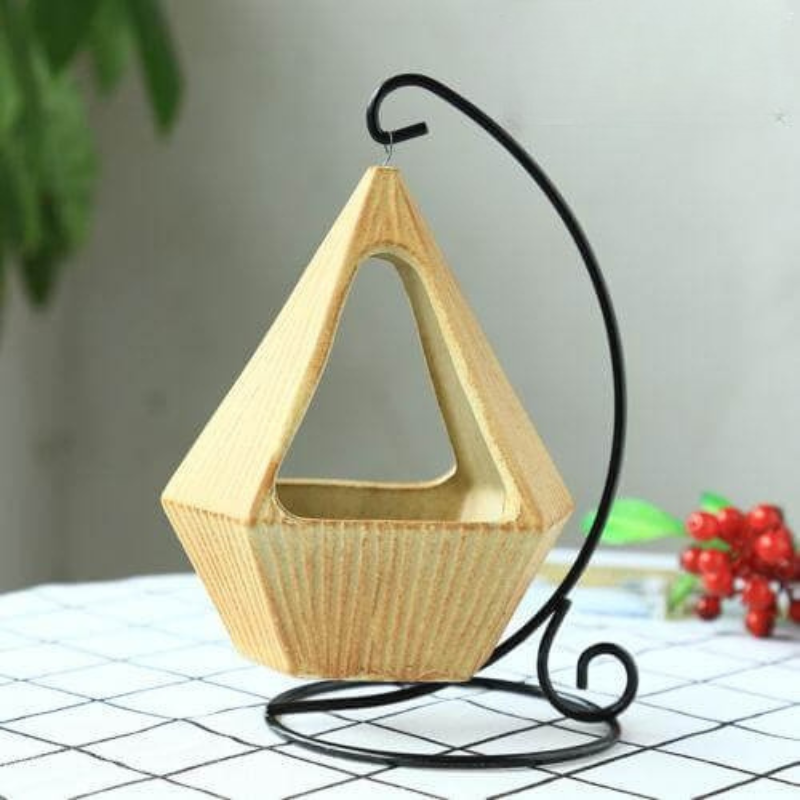 FloatGlass | Modern Hanging Triangle Planter