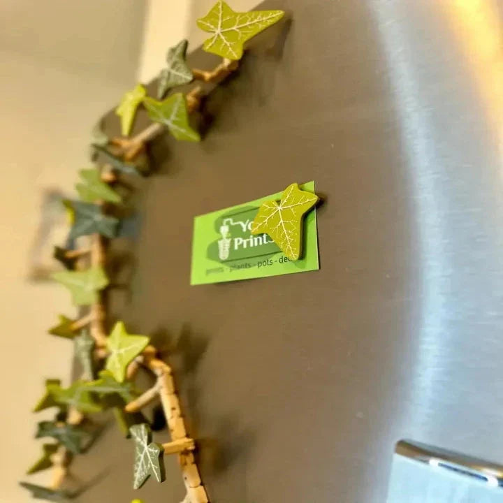 Verdant Vibes | Artistic Leaf Fridge Magnets