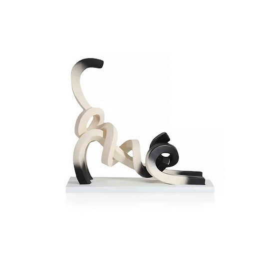 CurveLine | Siamese Cat Sculpture