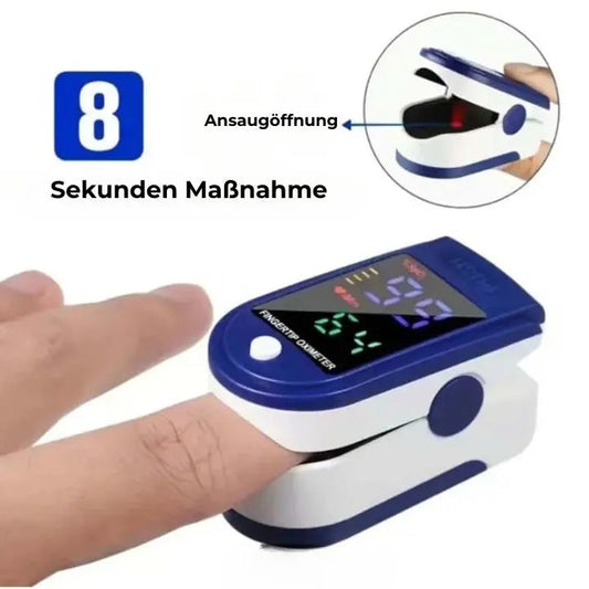VitalCheck | Compact Finger Pulse Oximeter